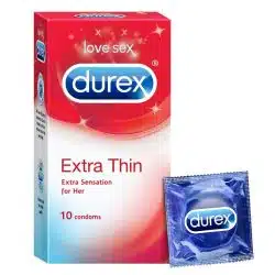 Durex Extra Thin Condoms For Men 10 Count 3