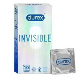 Durex Invisible Condoms for Men 10 Count 3
