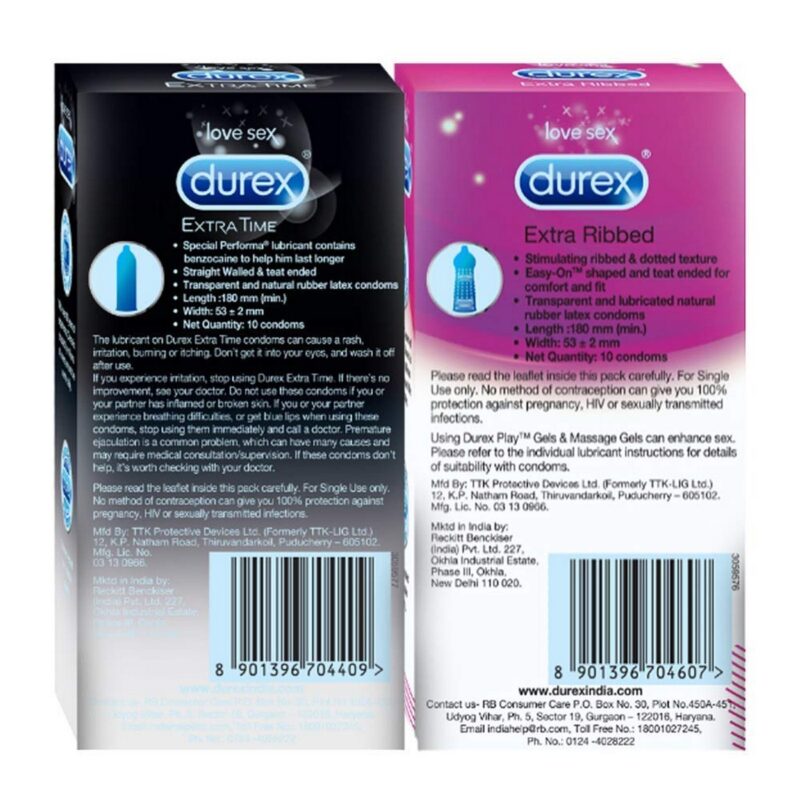 Durex Multi Pack Condoms Pack of 2 5