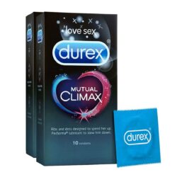 Durex Mutual Climax Condoms 10 Count Pack of 2 2