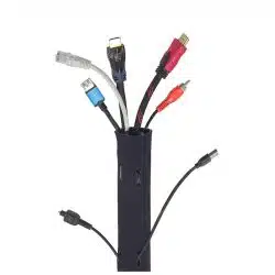 ELV Direct Cable Organiser with Zipper 19 inches