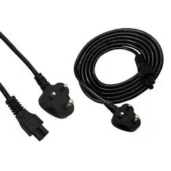 ELV Direct Laptop Power Cable Cord 3 Pin Adapter 2 meter 3