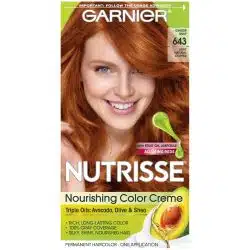 Garnier Hair Color 643 Light Natural Copper ginger snap