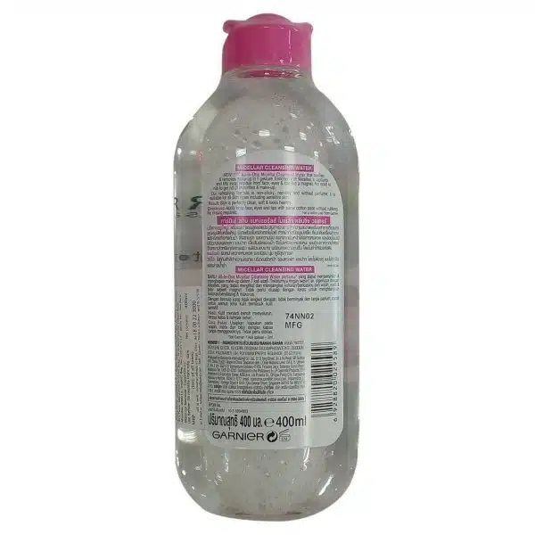 Garnier Micellar Cleansing Water Bottle 400 ml 2