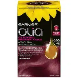 Garnier Permanent Hair Color 6.65 Light Garnet Red 286 grams