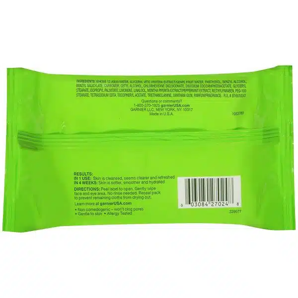 Garnier Refreshing Remover Cleansing Towelette 25 count 2