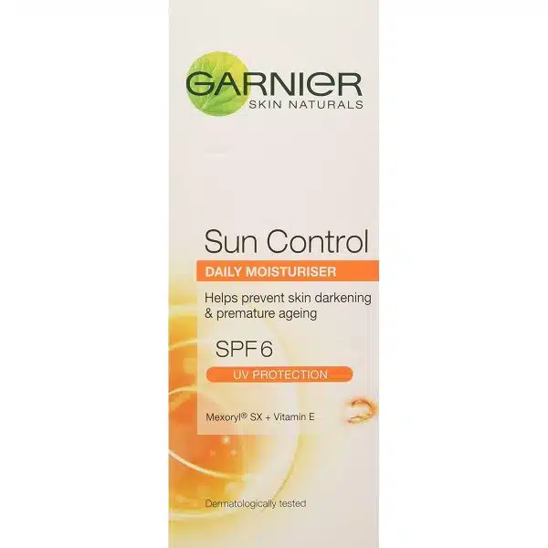 Garnier Sun Control SPF 6 Moisturizer Cream 50 ml 4