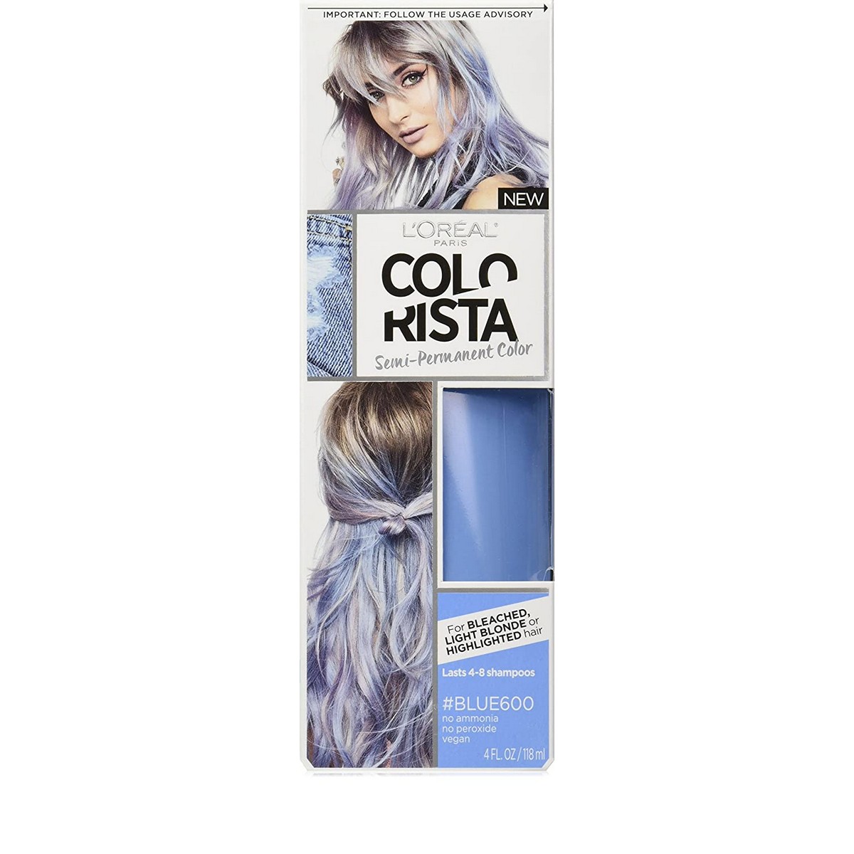 Loreal Paris Preference Vivids Hair Colour Blue Black each  Woolworths