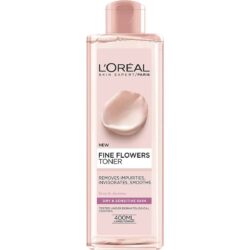Loreal Fine Flowers Cleansing Toner 400 ml 3