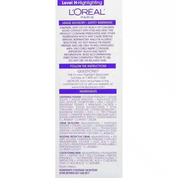 Loreal Frost and Design Hair Colour Caramel
