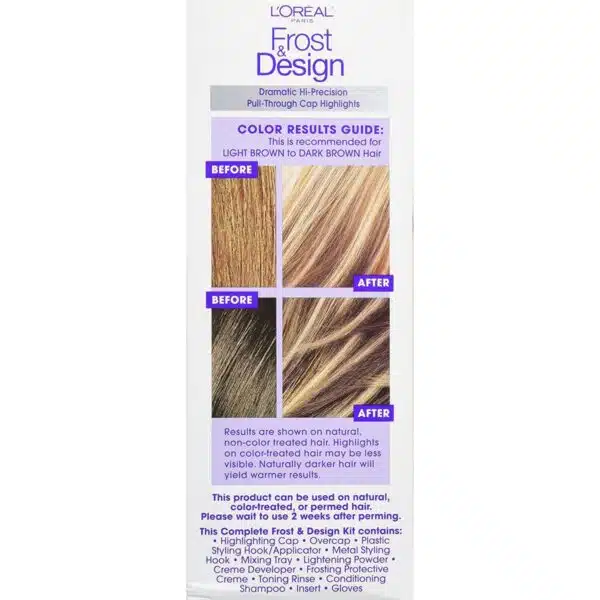 Loreal Frost and Design Hair Colour Caramel 2