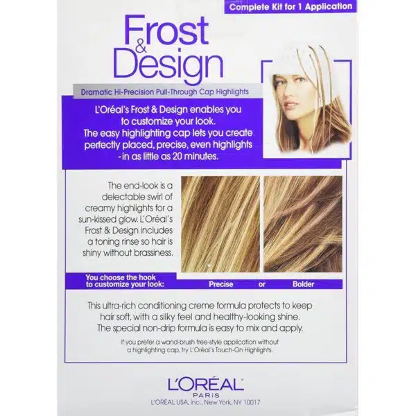 Loreal Frost and Design Hair Colour Caramel 4