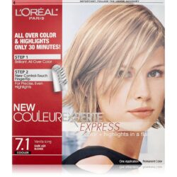Loreal Hair Color 7.1 Dark Ash Blonde Vanilla Icing 3