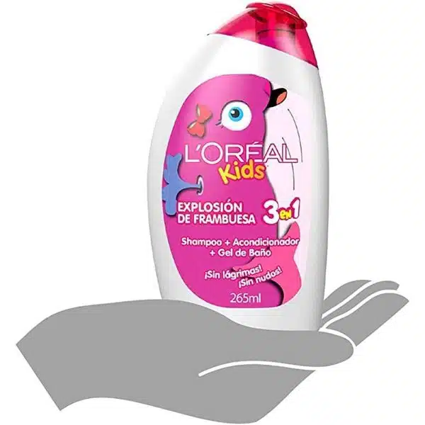 Loreal Kids Raspberry Blast 3 in 1 Shampoo 265 ml 2