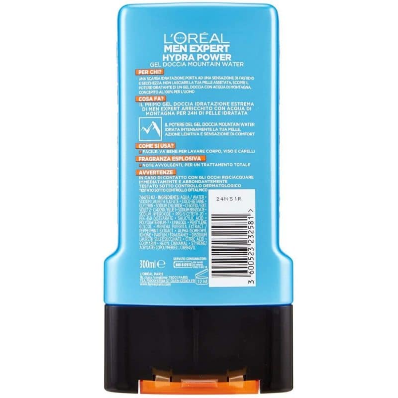 Loreal Men Expert Shower Gel Hydra Power 300 ml