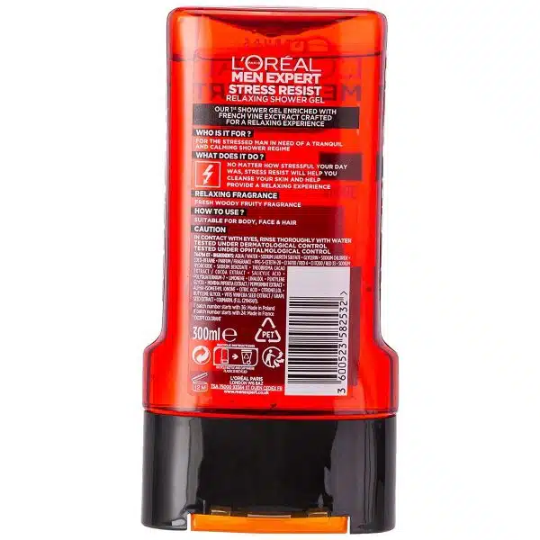 Loreal Men Vine Extract Shower Gel 300 ml