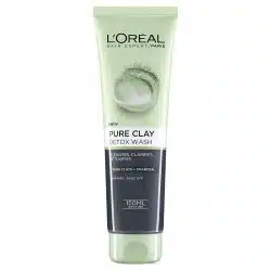 Loreal Paris Clay Black Face Wash 150 ml 2