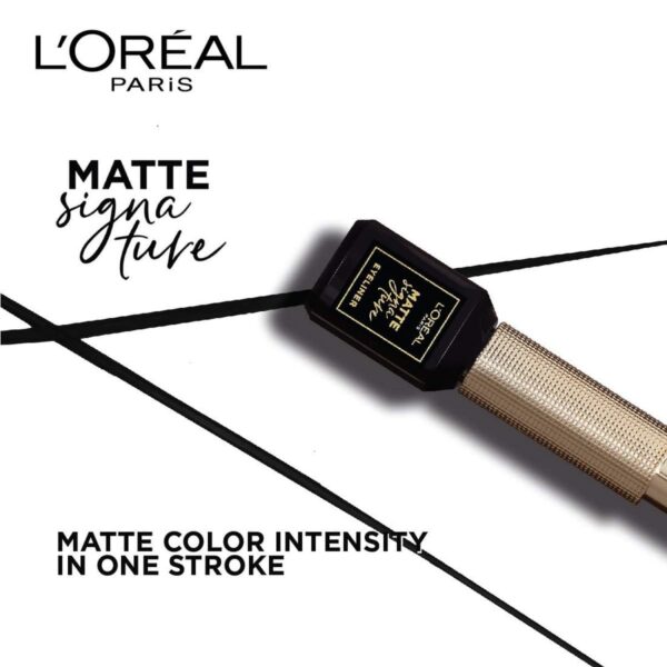 Loreal Paris Matte Signature Liner Black 2.5 ml