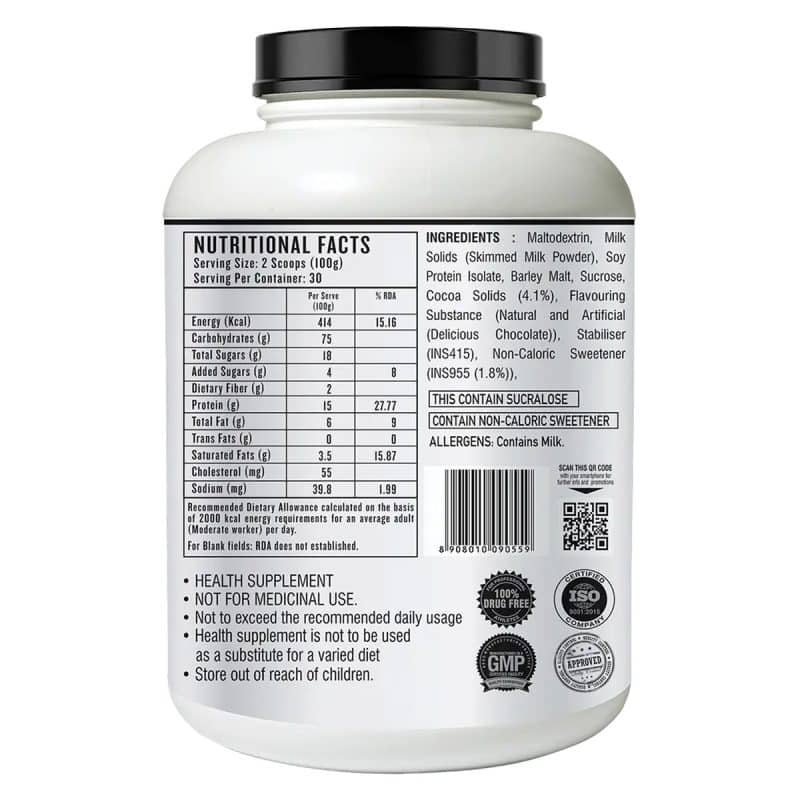 Muscletrail Pro Series Weight Gainer 3 kg 3 1