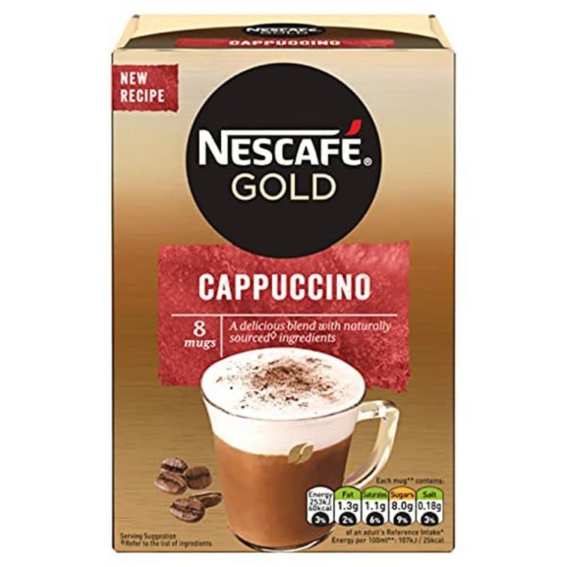 Nescafe Cappuccino Coffee 136 grams