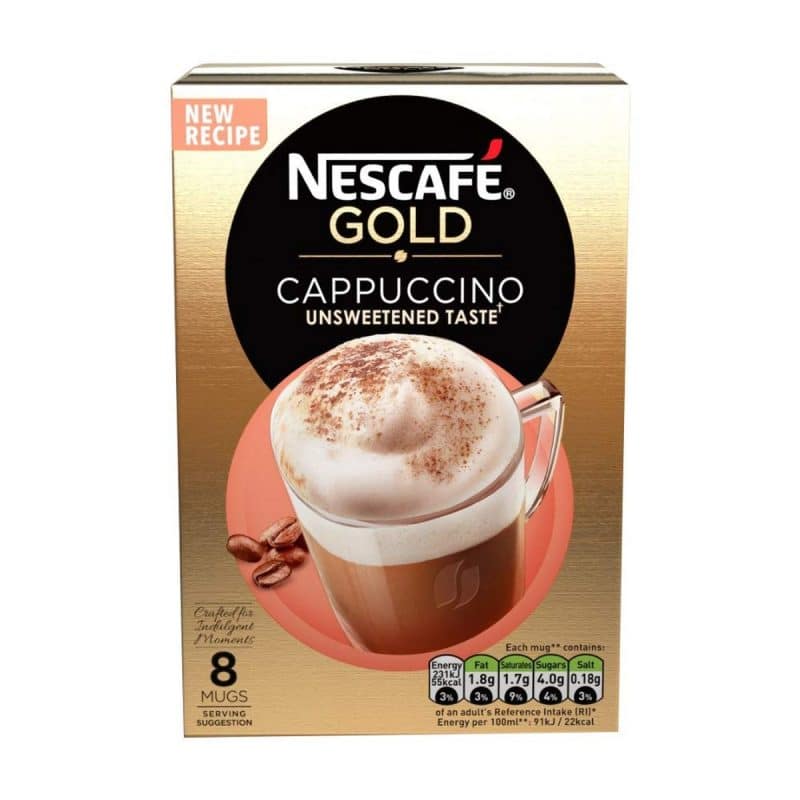 Nescafe Cappuccino Unsweetened Taste 113 grams 2
