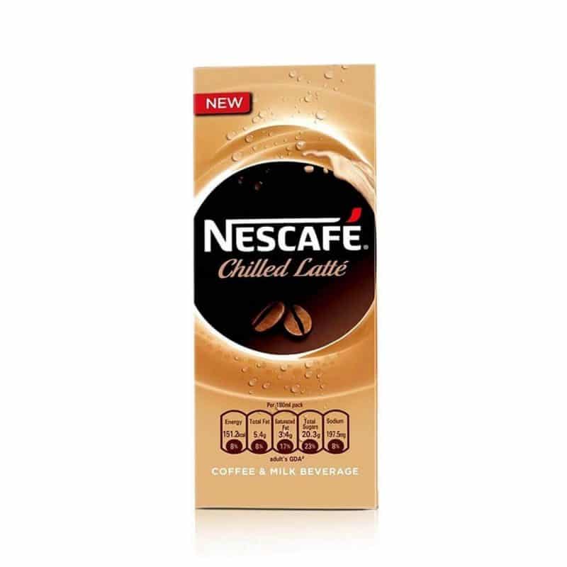 Nescafe Chilled Latte Coffee 180ml