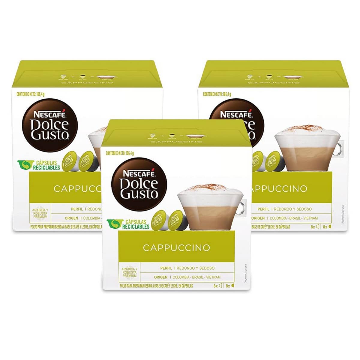 Nescafe Dolce Gusto Coffee Capsules (Pack Of 3)