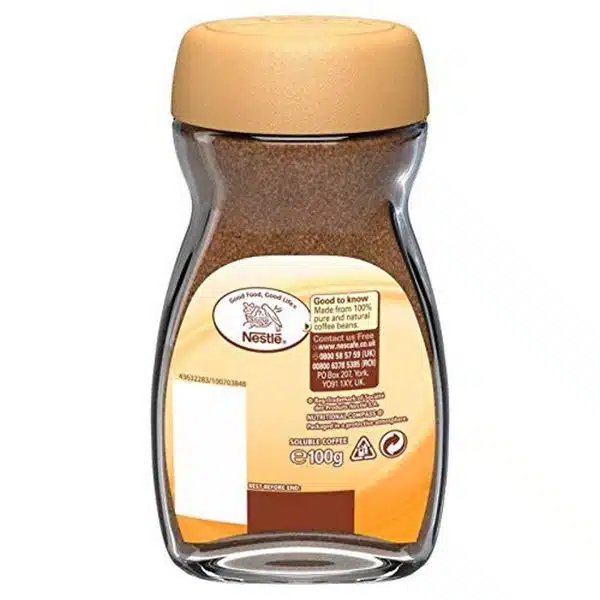 Nescafe Fine Blend Instant Coffee Jar 100 grams