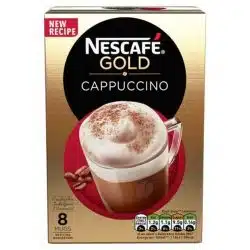 Nescafe Gold Cappuccino Coffee 8 sachets