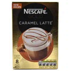 Nescafe Gold Caramel Latte 8 sachet 136g