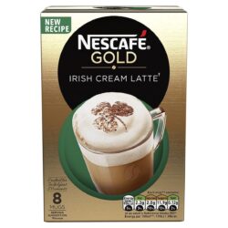 Nescafe Gold Latte Irish 8 packs Cream 22 grams 4