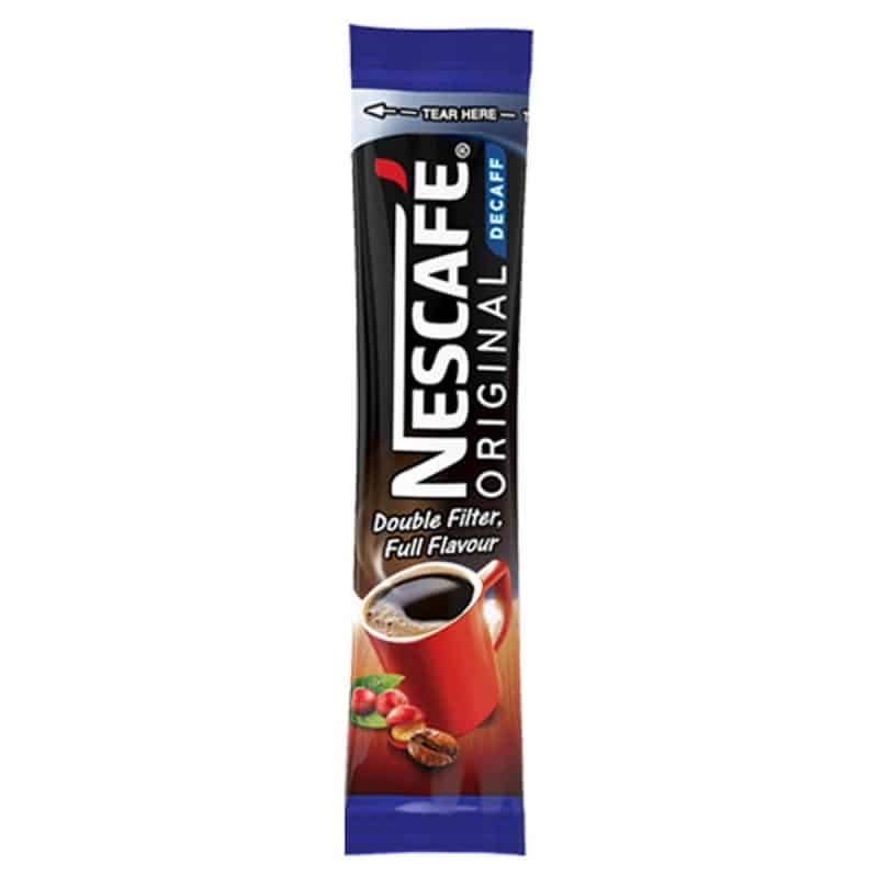 Nescafe Original Decaffeinated Coffee Sticks Sachets 20 sticks