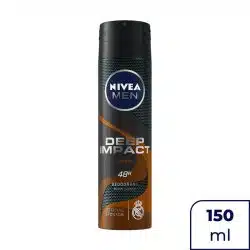 Nivea Mens Deep Impact Energy Deodorant 150 ml