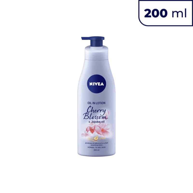 Nivea Oil In Body Lotion Cherry Blossom 200 ml 2