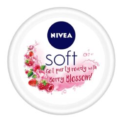 Nivea Soft Moisturising Cream Berry Blossom 100 ml