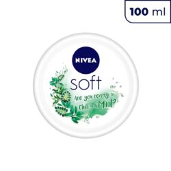 Nivea Soft Moisturising Cream Chilled Mint 100 ml 3