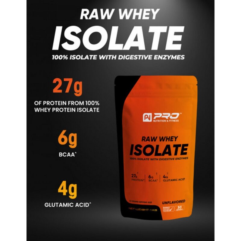 Pro Nutrition Raw Whey Isolate 6