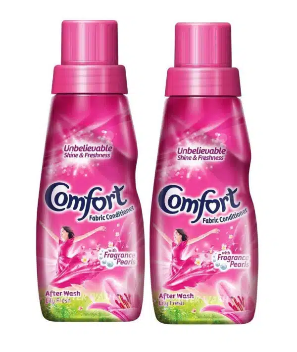 Comfort Lily Fresh Fabric Conditioner Pack Of 2 220 ml 1