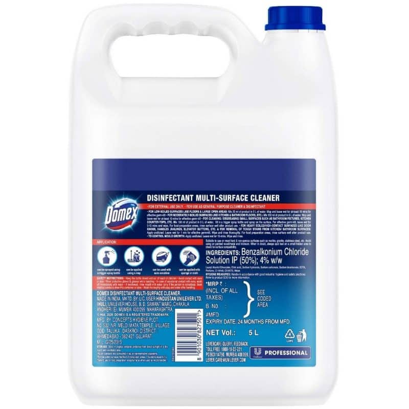 Domex Professional Disinfectant Cleaner 5 lt 3