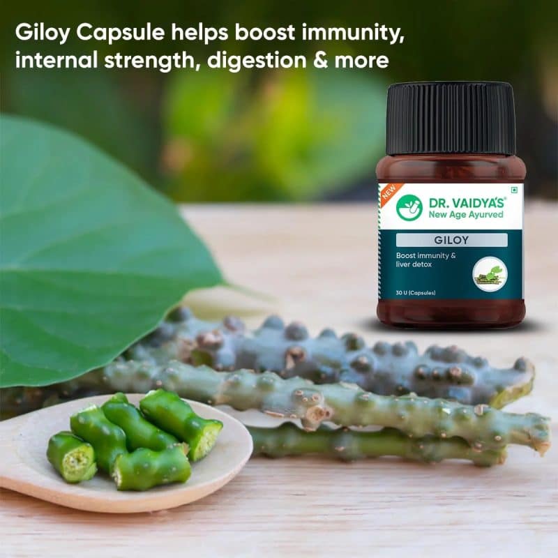Dr Vaidyas Giloy Capsules Ayurveda For Immunity Better Health 3