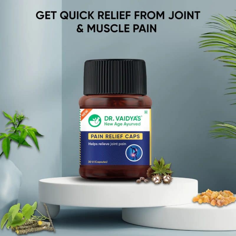 Dr Vaidyas Pain Relief Caps To Relieve Joint Muscle Pain 4