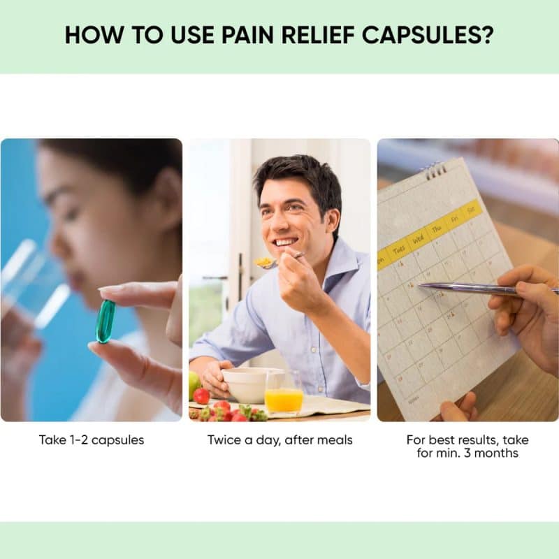Dr Vaidyas Pain Relief Caps To Relieve Joint Muscle Pain 6