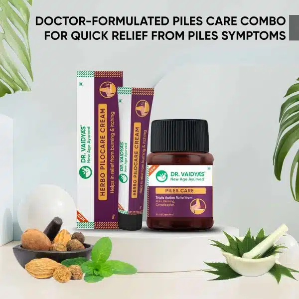Dr Vaidyas Piles Care Combo For Managing Piles Naturally 8