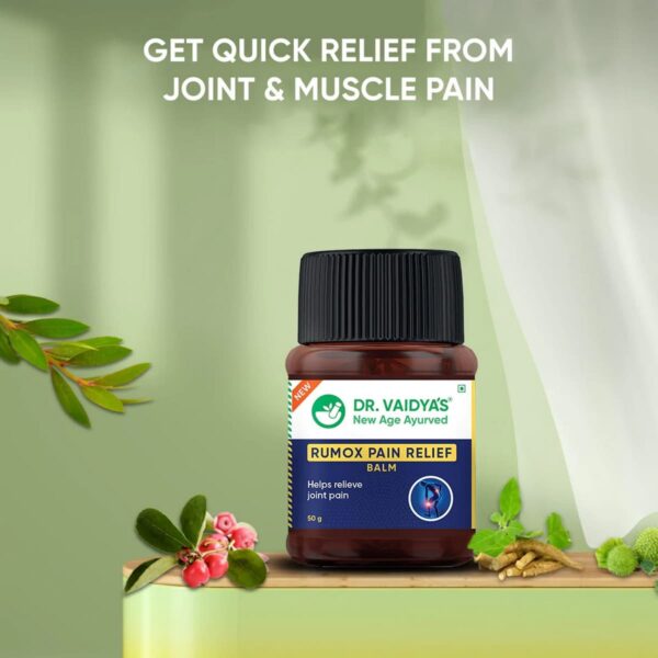 Dr Vaidyas Rumox Pain Relief Balm For Relief From Joint Muscle Pain 2