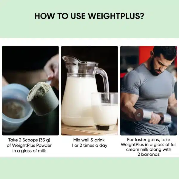 Dr Vaidyas Weight Gain Combo For Healthy Weight Muscle Gain 6