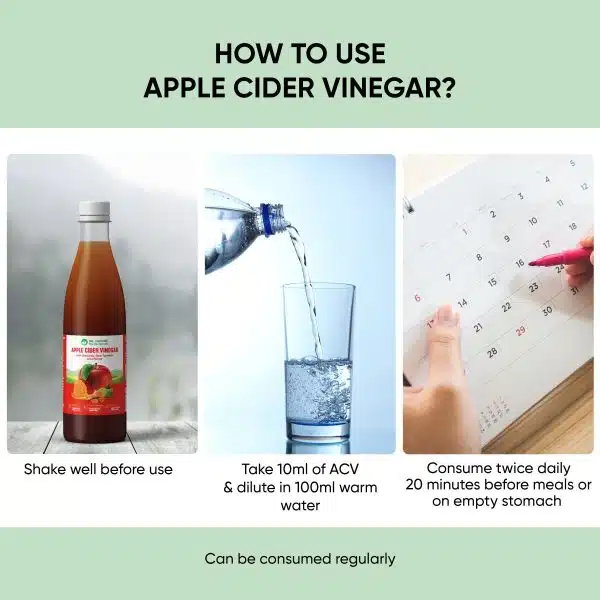 Dr. Vaidyas Apple Cider Vinegar 450 ml 6