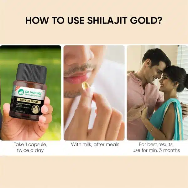 Dr. Vaidyas Shilajit Gold Capsules