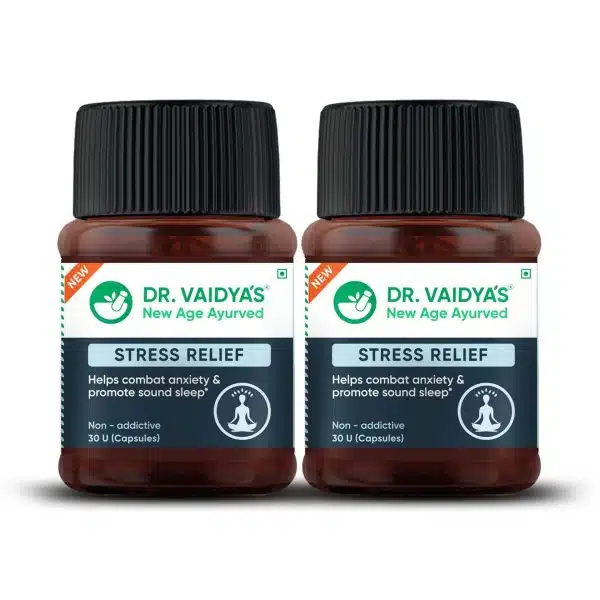 Dr. Vaidyas Stress Relief Ayurvedic Medicine 5