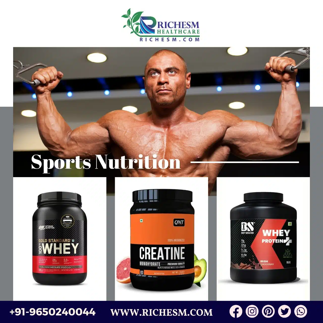 High-Quality Sports Nutrition for Building Better Physique 