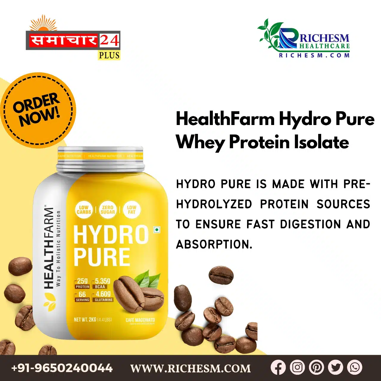 Hydro Pure Whey Protein Isolate
